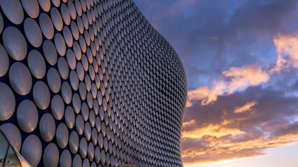 Affordable websites in Birmingham represented by an image of the Bullring.  Photo by Sarah Doffman.