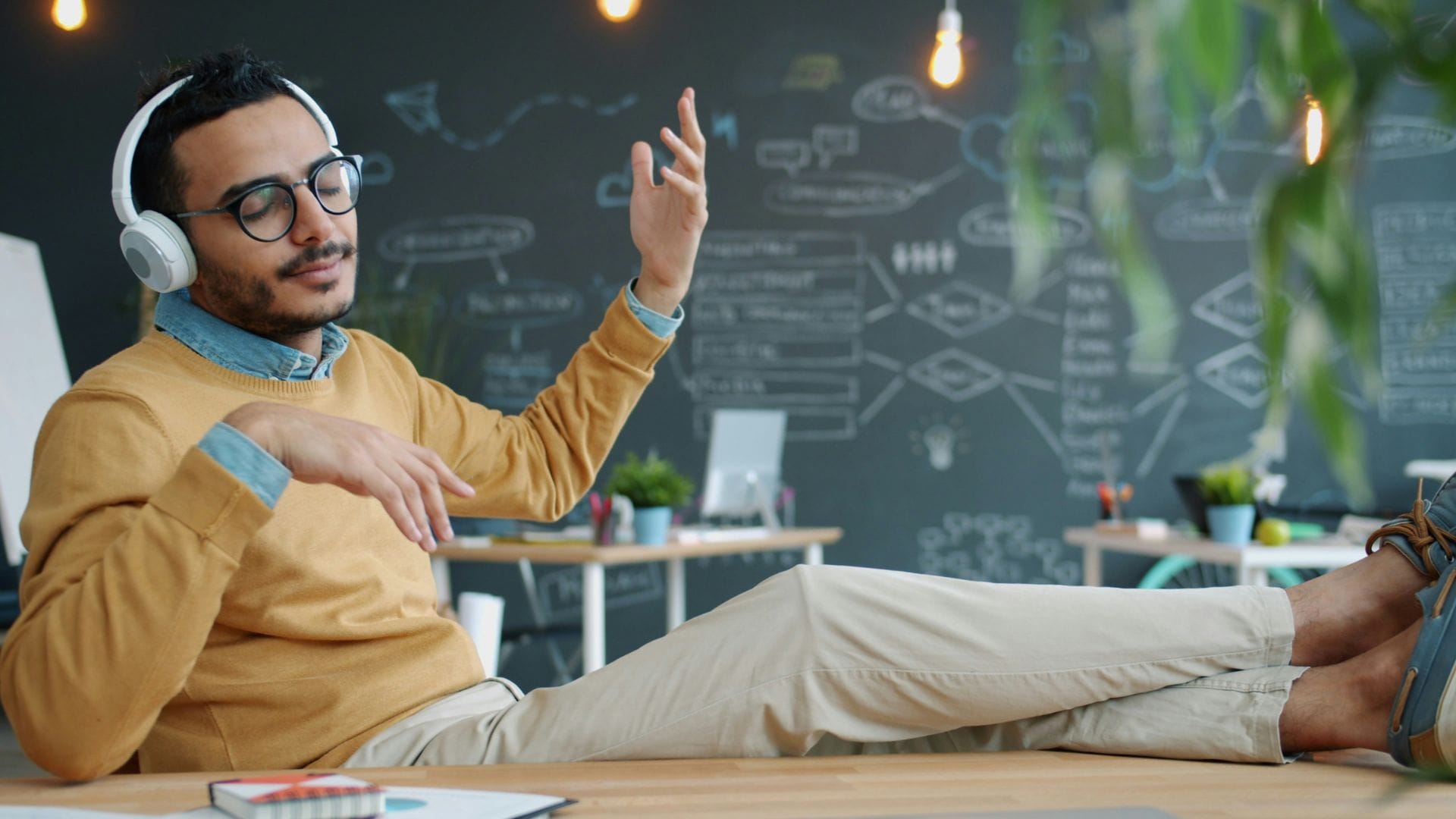 An image of a calm business founder representing website content that converts. Photo by Vitaly Gariev