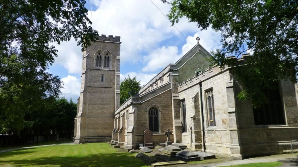Affordable web design in Beeston featuring Beeston Parish Church, photographed by David Lally, in the heart of Beeston, Nottinghamshire.