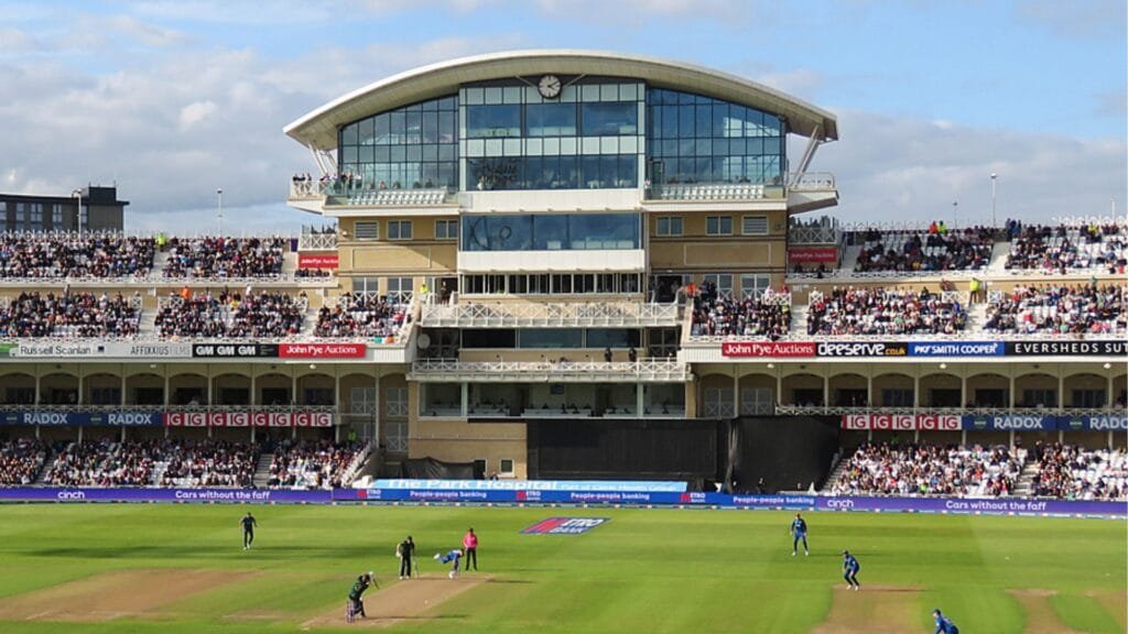 A photo of Trent Bridge Cricket Ground in West Bridgford Nottingham. Represents affordable business websites in West Bridgford. Photo by John Sutton.