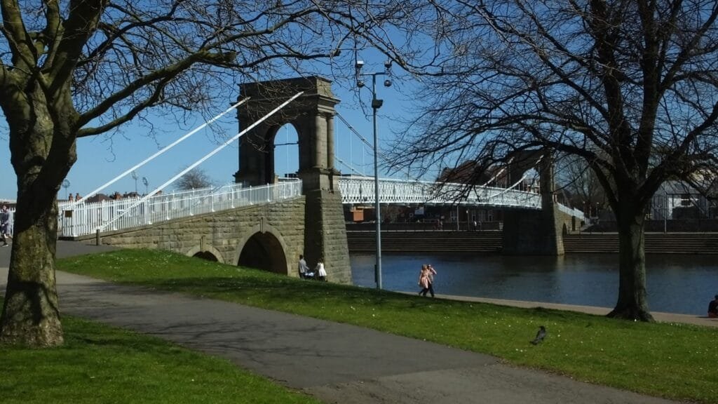 A photo of Wilford suspension bridge by Clem Rutter. Representing business websites in Wilford.